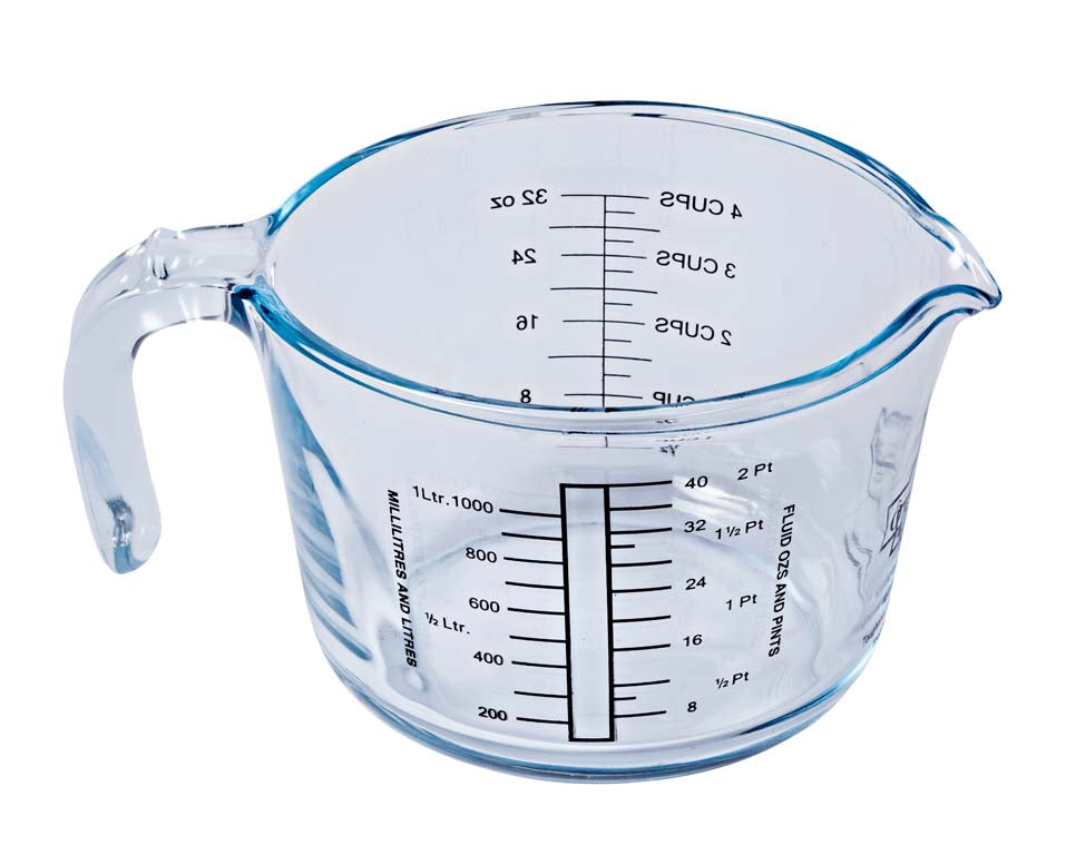 ÔCuisine measuring jug with measurement markings