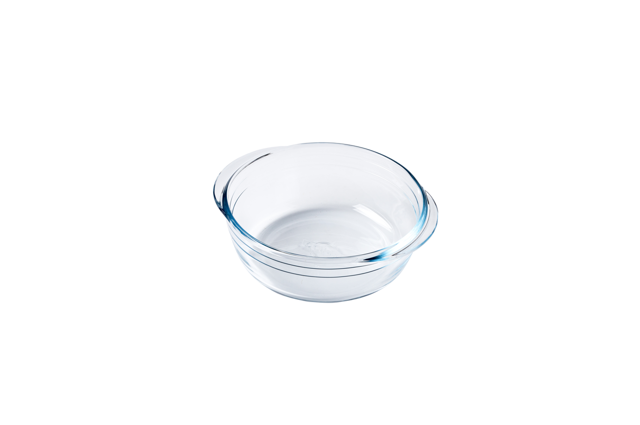 Clear ÔCuisine Round Air fryer Roaster on a white background