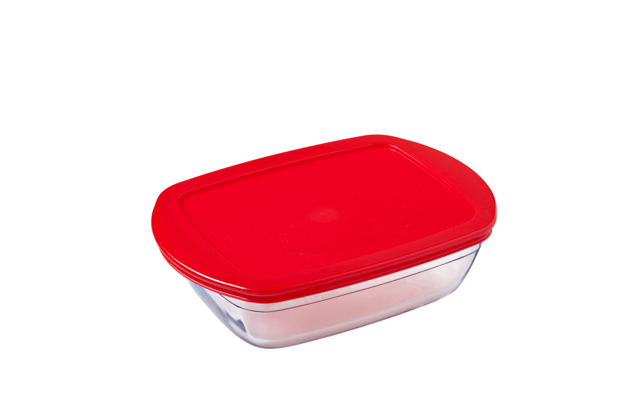 Glass Rectangular Storage Box with Lid