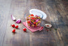 Glass Round storage dish with lid 1,1L