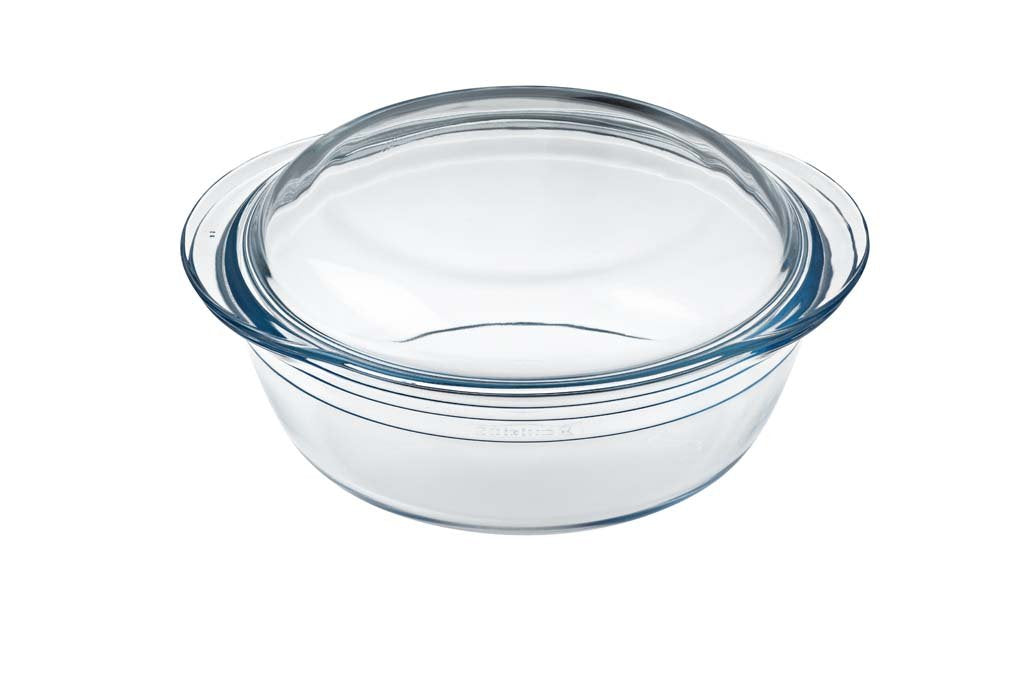 Glass Round casserole