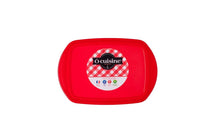 Glass Rectangular storage dish with lid 0,35L