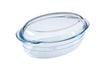 Glass Oval casserole 3L