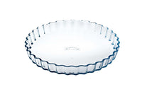 Glass Flan dish 27cm