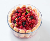 Glass Souffle dish 21cm