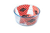 Glass Souffle dish 21cm